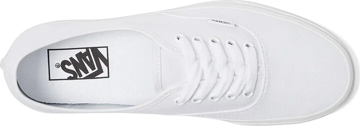 Vans Authentic Skate Shoes True White : Men's 10 - Women's 11.5 Medium, Canvas - Image 3