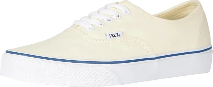 Vans Authentic Skate Shoes White : Men's 7 - Women's 8.5 Medium, Canvas - Image 2