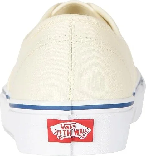 Vans Authentic Skate Shoes White : Men's 7 - Women's 8.5 Medium, Canvas - Image 5