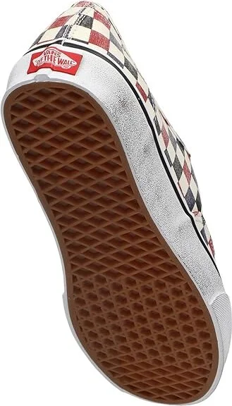 Vans Authentic (Washed) Skate Shoes Dress Blues/Chili Pepper : Men's 8.5 - Women's 10 Medium, Canvas - Image 2