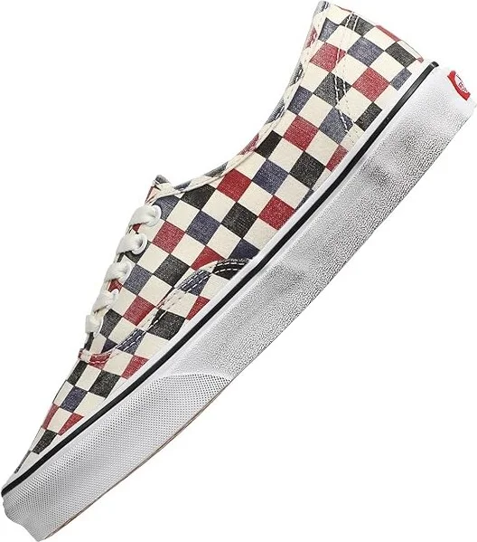 Vans Authentic (Washed) Skate Shoes Dress Blues/Chili Pepper : Men's 8.5 - Women's 10 Medium, Canvas - Image 4
