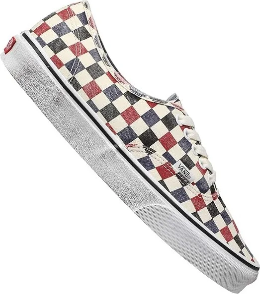 Vans Authentic (Washed) Skate Shoes Dress Blues/Chili Pepper : Men's 8.5 - Women's 10 Medium, Canvas - Image 5