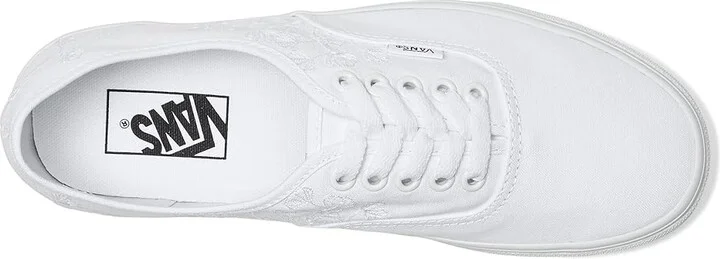 Vans Authentic Women's Shoes Ditsy Bloom True White : Men's 10 - Women's 11.5 B - Medium, Canvas - Image 2