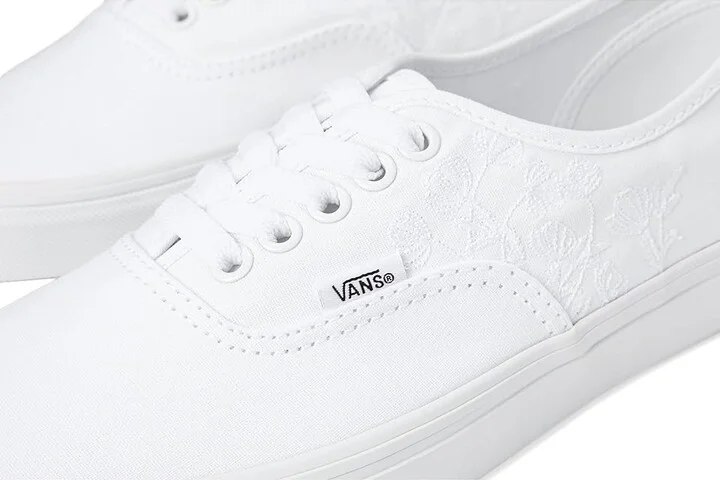 Vans Authentic Women's Shoes Ditsy Bloom True White : Men's 10 - Women's 11.5 B - Medium, Canvas - Image 7