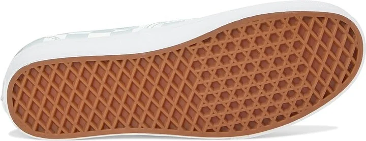 Vans Authentic Women's Shoes Satin Checkerboard Spa Blue : Men's 3.5 - Women's 5 B - Medium, Canvas - Image 3