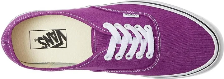 Vans Authentictm Skate Shoes Color Theory Willowherb : Men's 4.5 - Women's 6 Medium, Canvas/Leather - Image 2