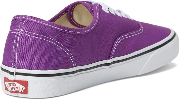 Vans Authentictm Skate Shoes Color Theory Willowherb : Men's 4.5 - Women's 6 Medium, Canvas/Leather - Image 4
