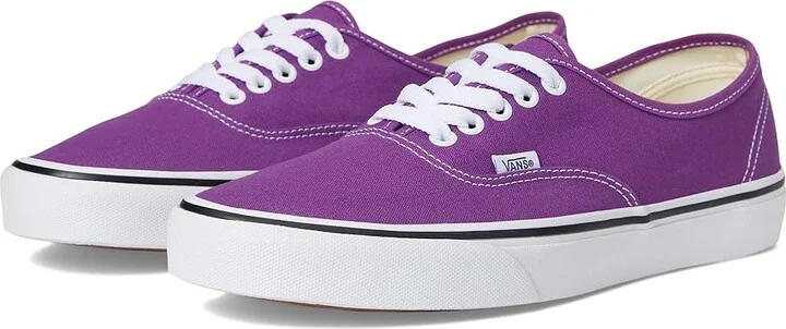 Vans Authentictm Skate Shoes Color Theory Willowherb : Men's 4.5 - Women's 6 Medium, Canvas/Leather