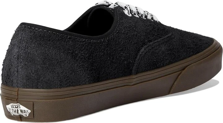 Vans Authentictm Skate Shoes Hairy Suede Phantom : Men's 7 - Women's 8.5 Medium, Canvas/Leather - Image 4