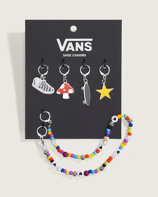 Vans Beaded Board Shoes Charm Set Women