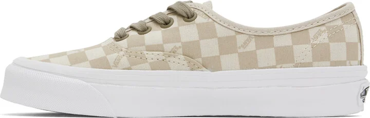 Vans Beige OG Authentic LX Sneakers - Image 3
