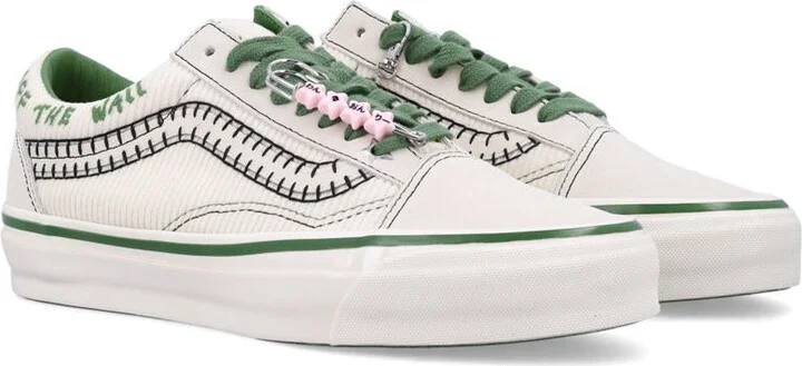 Vans Beige Premium Old Skool Cocona Shoes - Image 2