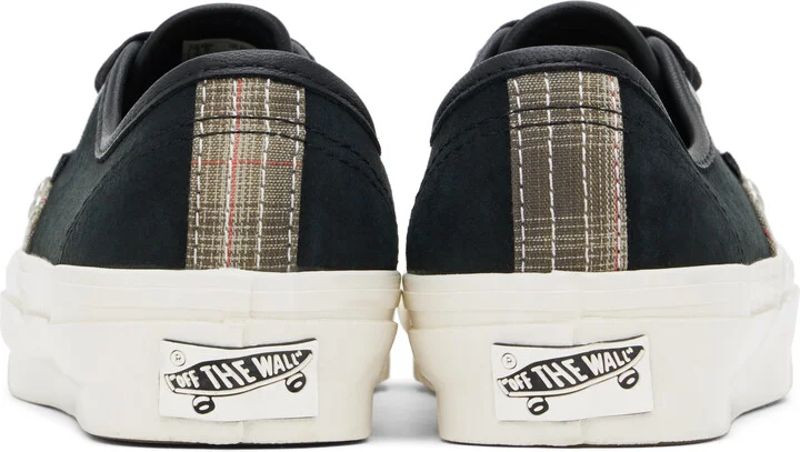 Vans Black & Khaki Premium Authentic 44 Sneakers - Image 2