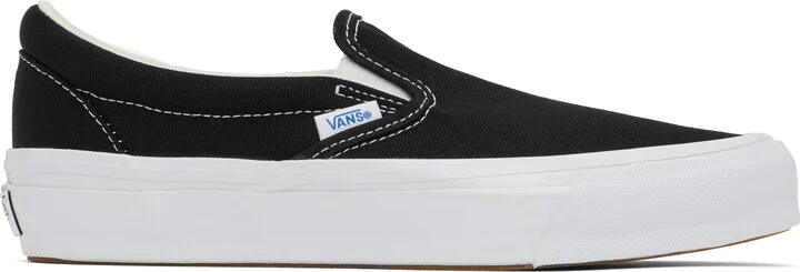 Vans Black LX Slip-On Reissue 98 Sneakers