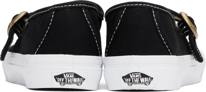 Vans Black Mary Jane Sneakers - Image 2