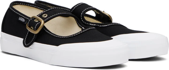 Vans Black Mary Jane Sneakers - Image 4