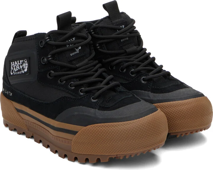Vans Black MTE Half Cab GORE-TEX Insulated Sneakers - Image 4