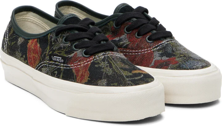 Vans Black Premium Authentic 44 Jacquard Sneakers - Image 4