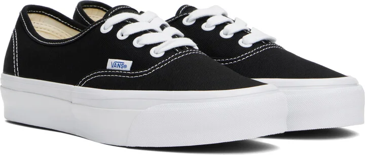 Vans Black Premium Authentic 44 Sneakers - Image 4