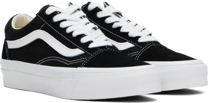 Vans Black Premium Old Skool 36 Sneakers - Image 4