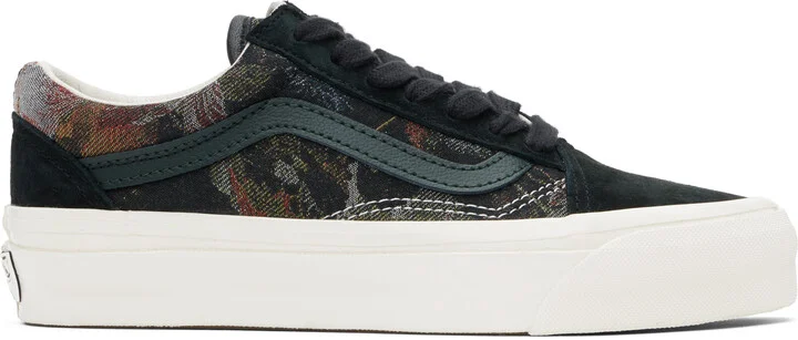 Vans Black Premium Old Skool Jacquard Sneakers