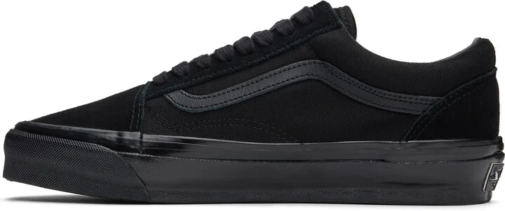 Vans Black Premium Old Skool Sneakers - Image 3