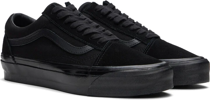 Vans Black Premium Old Skool Sneakers - Image 4