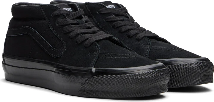 Vans Black Premium Sk8-Mid Reissue 83 Sneakers - Image 4