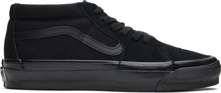 Vans Black Premium Sk8-Mid Reissue 83 Sneakers