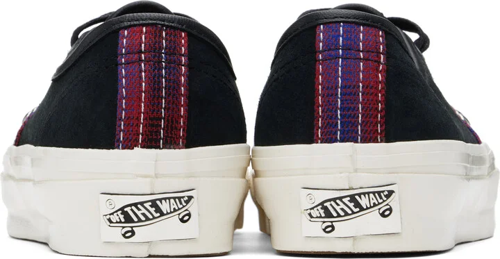 Vans Black & Purple LX Authentic Reissue 44 Sneakers - Image 2
