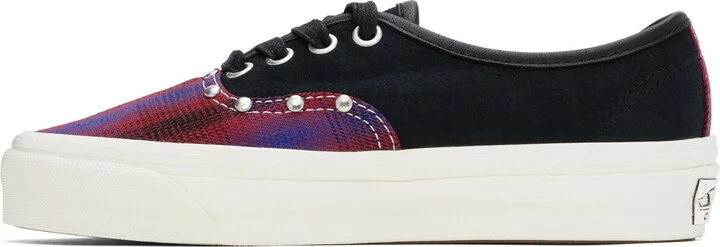 Vans Black & Purple LX Authentic Reissue 44 Sneakers - Image 3