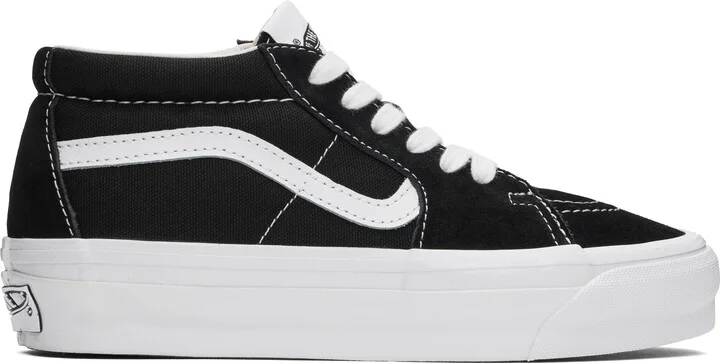 Vans Black & White Premium Sk8-Mid Reissue 83 Sneakers