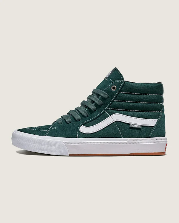 Vans BMXSk8-Hi Shoes (Dark Forest Green) - 6.5 Men / 8.0 Women