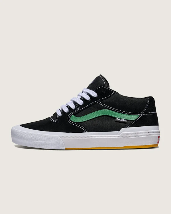 Vans BMXStyle 114 Shoes (Black / Sport Green) - 6.5 Men 8.0 Women