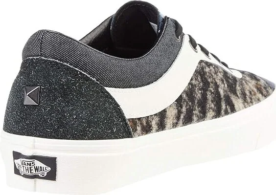 Vans Bold Ni (Bender) Skate Shoes Panther/Black : Men's 5.5 - Women's 7 Medium, Leather/Synthetic - Image 4