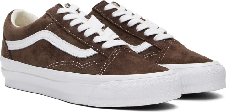 Vans Brown LX Old Skool 36 Sneakers - Image 4