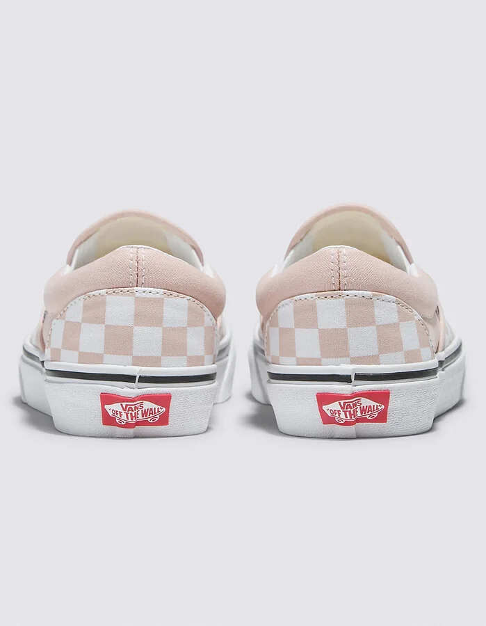 VANS Checkerboard Classic Womens Slip-On Shoes - Image 4