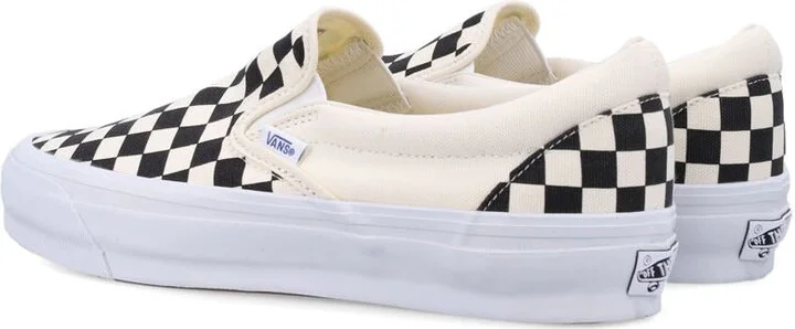 Vans Checkerbord Lx- Classic Slip-On 98 Shoes - Image 4