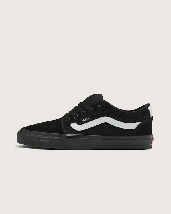 Vans Chukka Low Sidestripe Shoes (Black) - 3.5 Boys / 5.0 Women