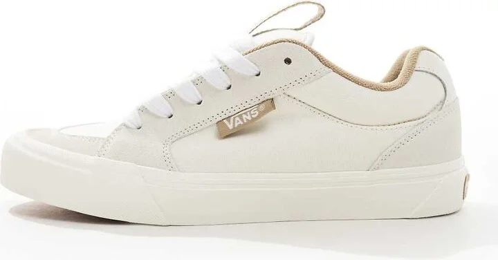 Vans Chukka Push sneakers with brown details in cream - Image 2