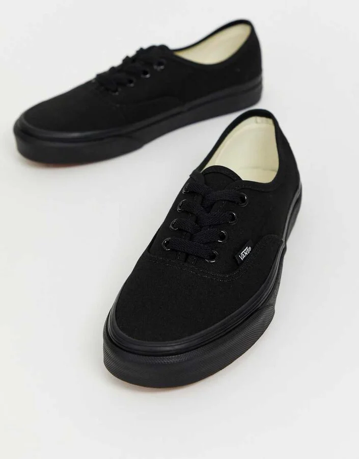 Vans Classic Authentic triple black sneakers - Image 3