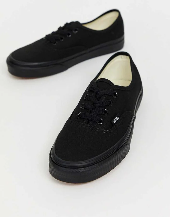 Vans Classic Authentic triple black sneakers - Image 3