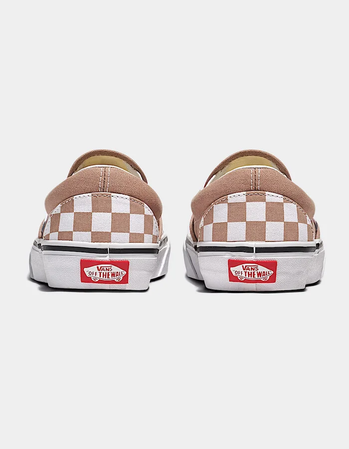 VANS Classic Checkerboard Womens Slip-On Shoes - Image 3