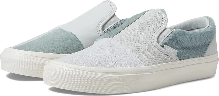 Vans Classic Slip-On 98 DX Shoes (Anaheim Factory) Luxe Mix/Gray : Men's 5 - Women's 6.5 Medium, Textile
