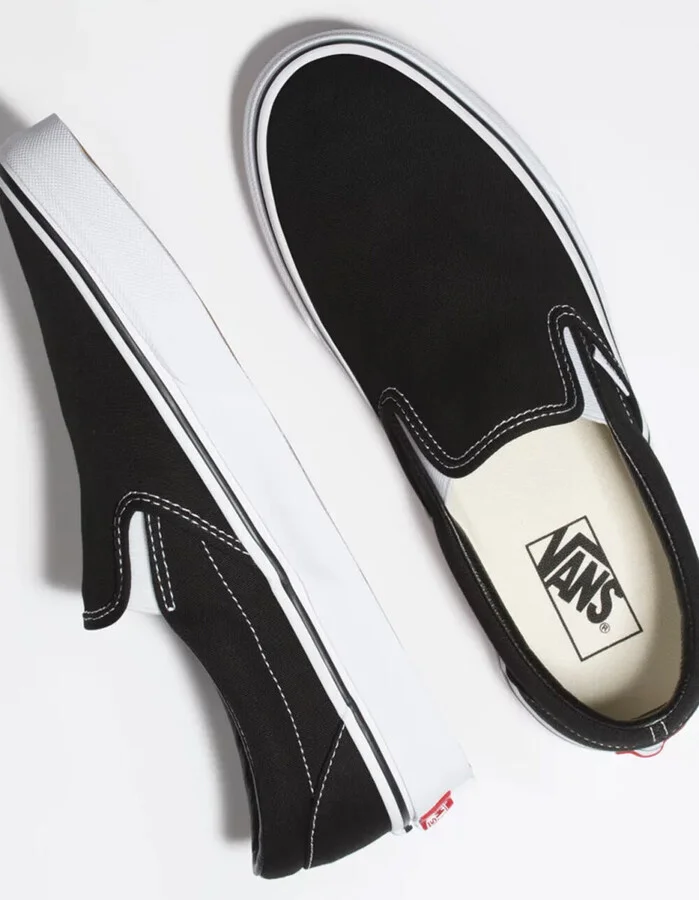 VANS Classic Slip-On Black Shoes - Image 4