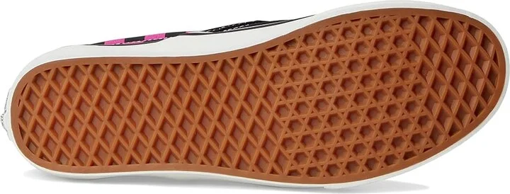 Vans Classic Slip-On Checkerboard Lace-up Boots Pop Check Raspberry Rose : Men's 4 - Women's 5.5 Medium, Canvas - Image 3