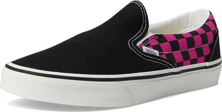 Vans Classic Slip-On Checkerboard Lace-up Boots Pop Check Raspberry Rose : Men's 4 - Women's 5.5 Medium, Canvas - Image 5