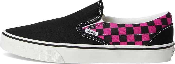 Vans Classic Slip-On Checkerboard Lace-up Boots Pop Check Raspberry Rose : Men's 4 - Women's 5.5 Medium, Canvas - Image 6