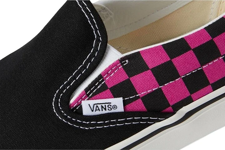 Vans Classic Slip-On Checkerboard Lace-up Boots Pop Check Raspberry Rose : Men's 4 - Women's 5.5 Medium, Canvas - Image 7