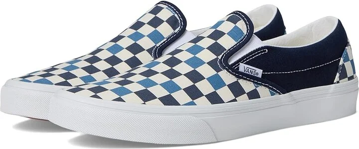 Tri-Tone Check Navy